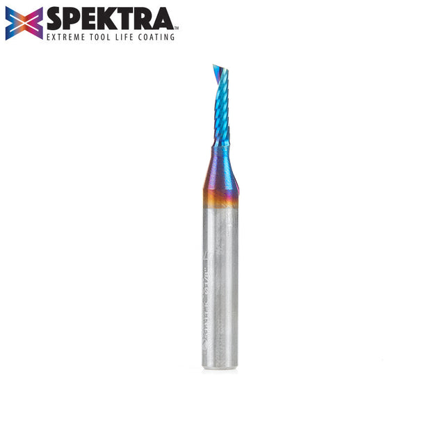 Amana 51411-K Spektra O-Flute For Plastics 1/8" x 1/2" x 1/4" Shank