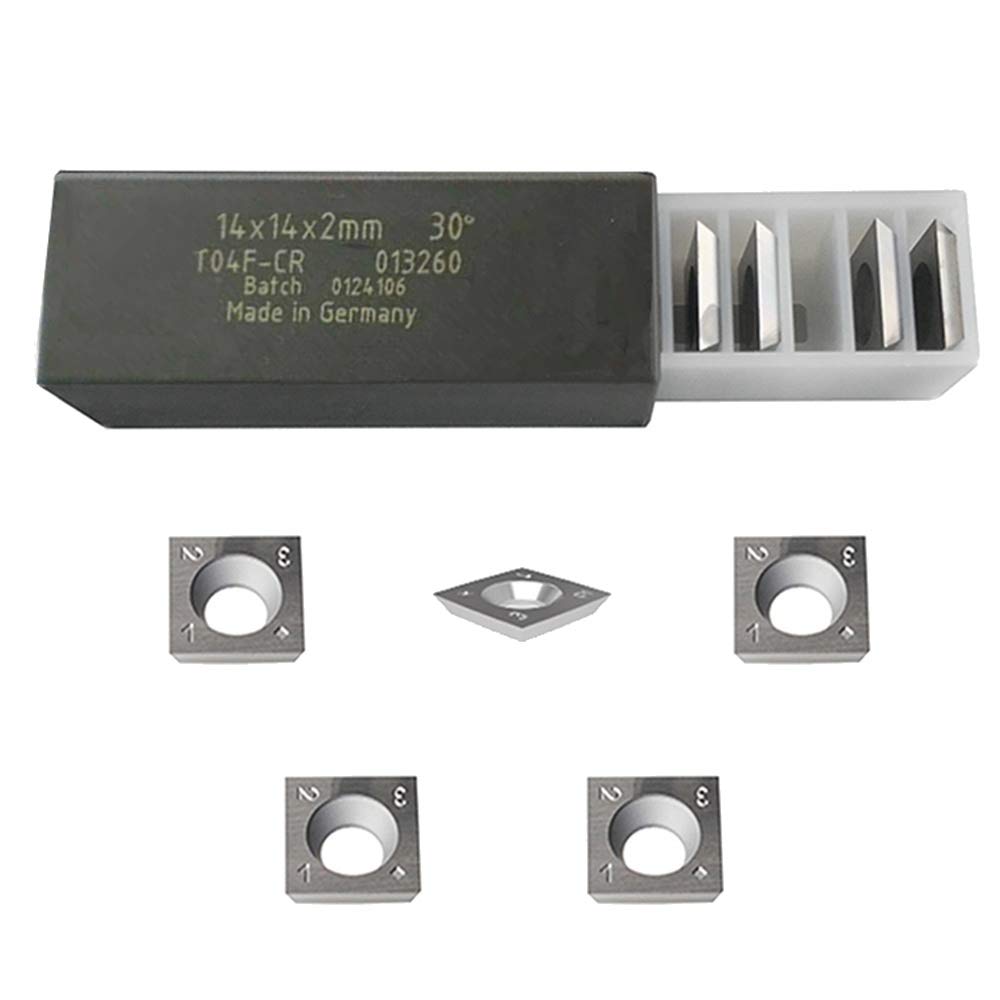 Carbide Insert 14mm x 14mm x 2mm Square 10 Pack