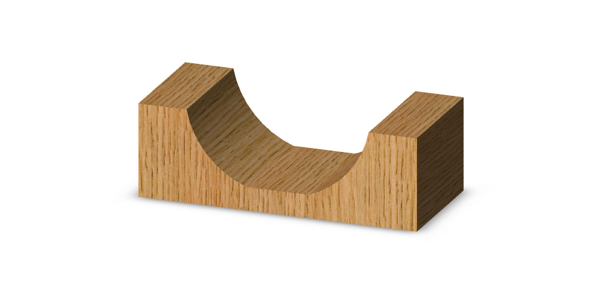 Whiteside 5710 Cove Panel Profile Router Bit 1-1/2" Large Diameter 1/2" Shank 2 Flute