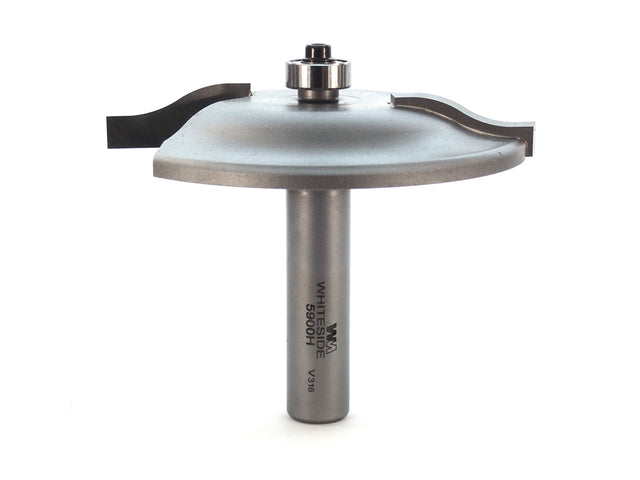 Whiteside 5900H Ogee Large Raised Panel Profile Router Bit 3-1/4" Large Diameter 1-3/8" Cut Length 1/2" Shank 2 Flute