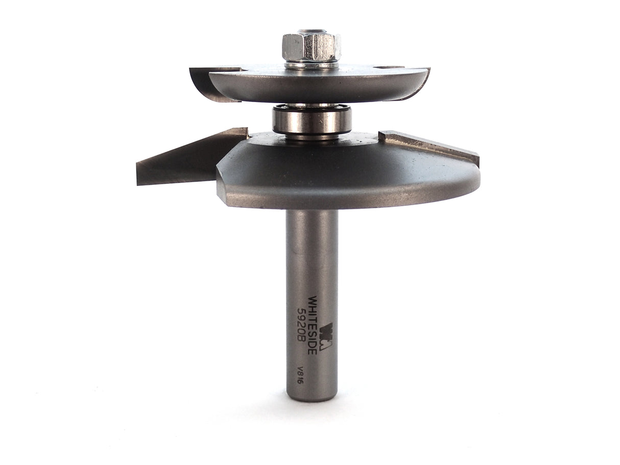 Whiteside 5920C Ogee Large Raised Panel Router Bits with Back Cutter 1/2" Shank 2 Flute