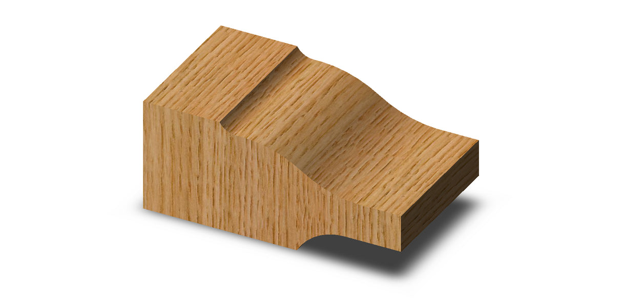 Whiteside 5920C Ogee Large Raised Panel Router Bits with Back Cutter 1/2" Shank 2 Flute