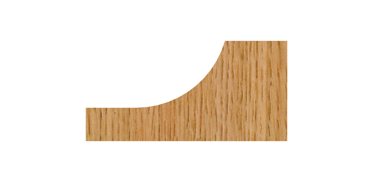 Whiteside 5950 Cove Raised Panel Router Bit 2-1/2" Large Diameter 1/2" Cut Length 1/2" Shank 2 Flute