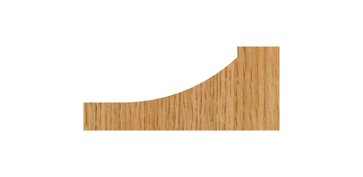 Whiteside 6000E Cove Large Raised Panel Profile Router Bit 3-3/8" Large Diameter 1-7/16" Cut Length 3 Flute