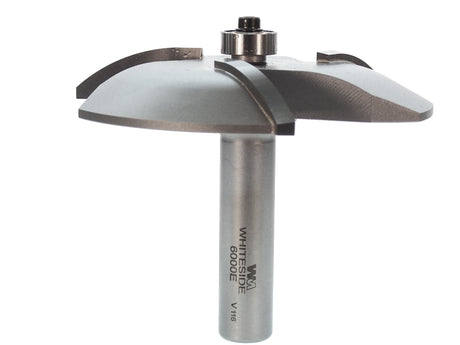 Whiteside 6000E Cove Large Raised Panel Profile Router Bit 3-3/8" Large Diameter 1-7/16" Cut Length 3 Flute