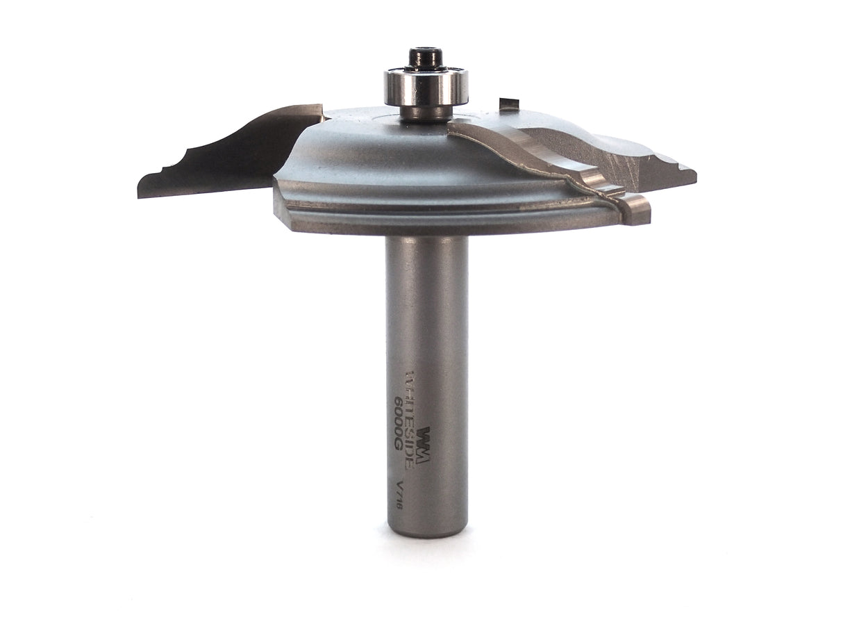 Whiteside 6000G Classical Large Raised Panel Profile Router Bit 3-3/8" Large Diameter 1-7/16" Cut Length 3 Flute