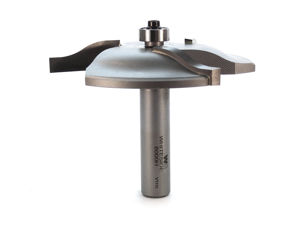 Whiteside 6000H Ogee Large Raised Panel Profile Router Bit 3-3/8" Large Diameter 1-7/16" Cut Length 3 Flute