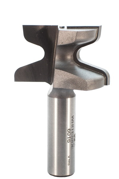 Whiteside 6016 Door Edge Router Bit 1-5/8" Large Diameter 5/16" Cut Length 1/2" Shank 2 Flute
