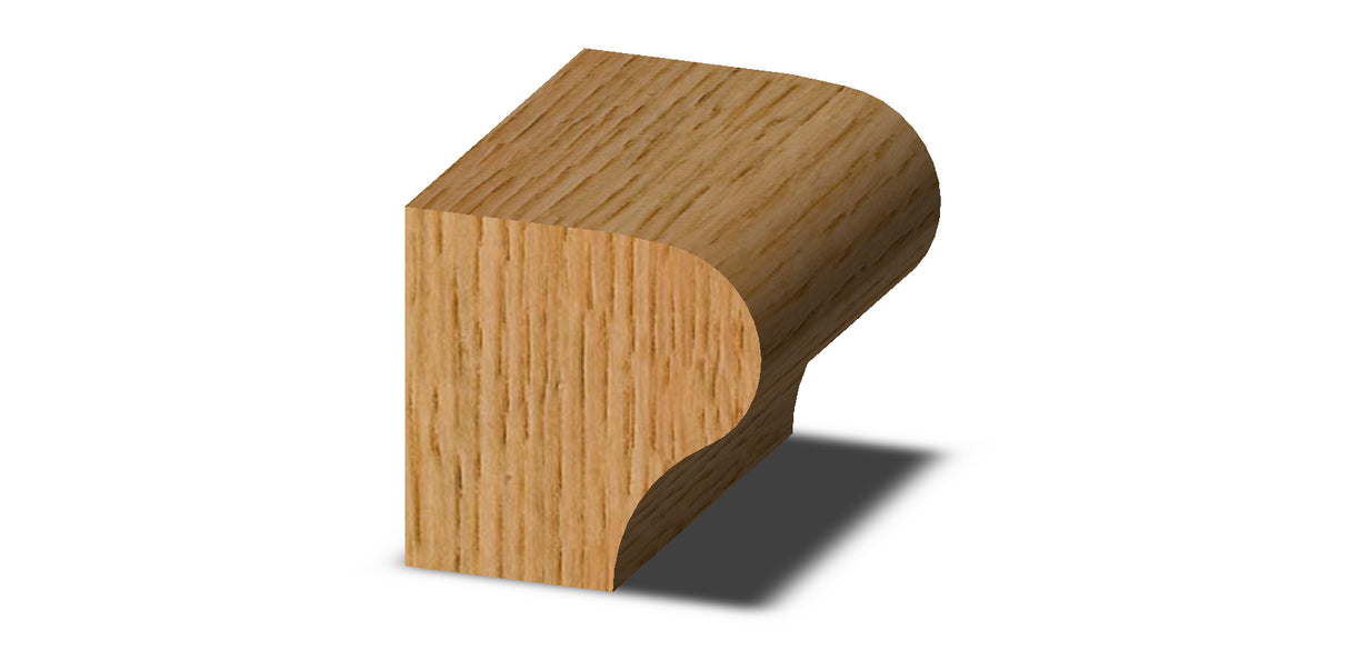 Whiteside 6045 Window Sill Edge Router Bit 7/32" Radius 1-1/4" Large Diameter 13/16" Cut Length 1/2" Shank 2 Flute