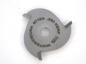 Whiteside 6710A 1/4" Slotting Cutter 3 Wing
