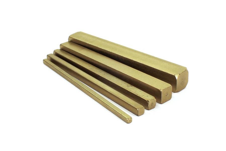 Whiteside 9810 Brass set up Gauges 5 pc set 4" long