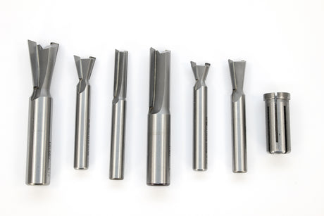 Whiteside D108 D108 7 Piece Leigh Dovetail Router Bit Set