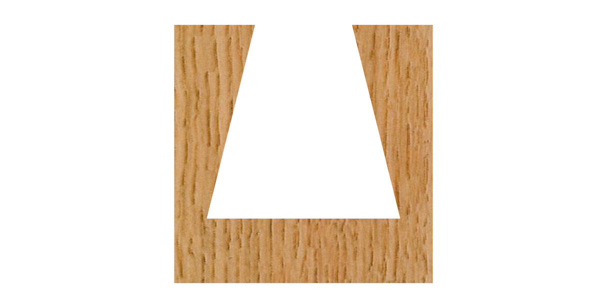 Whiteside D14-75 Dovetail Router Bit 14 Degree 3/4" Large Diameter 3/4" Cut Length 1/2" Shank 2 Flute