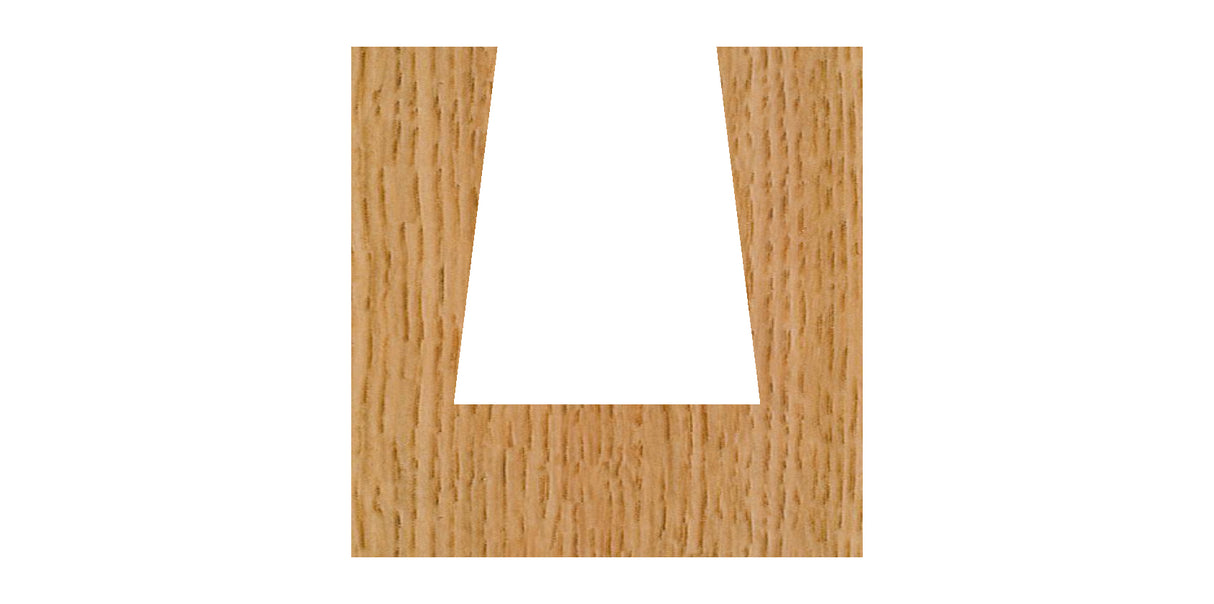 Whiteside D7-750 Dovetail Router Bit 7 Degree 3/4" Large Diameter 7/8" Cutting Diameter 1/2" Shank 2 Flute