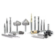 Amana AMS-132 18-Pc Signmaking Advanced CNC Router Bit Collection, 1/4 Inch Shank