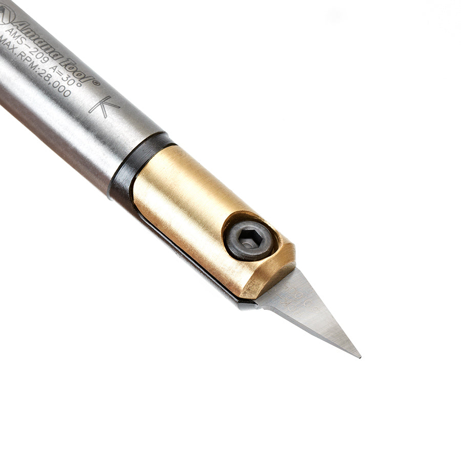 Amana AMS-209 In-Groove CNC Engraving Kit 1/2" Shank