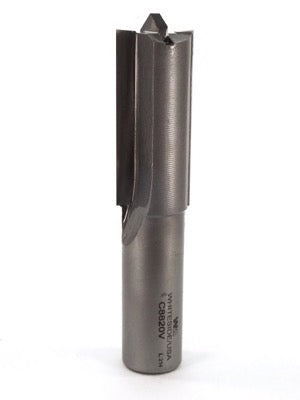 Whiteside C8820V CNC Straight Router Bit Vee Bottom 7/8" Cutting Diameter 2" Cut Length 3/4" Shank 2 Flute