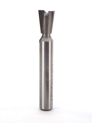 Whiteside D8-375x8 Dovetail Router Bit 8 Degree 3/8" Large Diameter 1/2" Cut Depth 8mm Shank 2 Flute