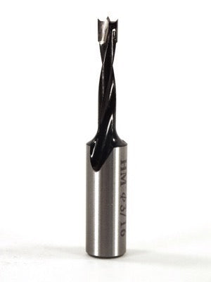 Whiteside DB187-57 RH Dowel Drill Carbide Tipped 3/16" Cutting Diameter 57mm Overall Length