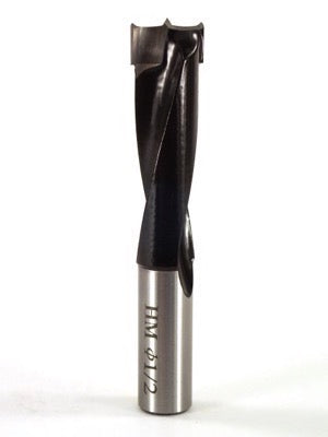 Whiteside DB500-70 RH Dowel Drill Carbide Tipped 1/2" Cutting Diameter 70mm Overall Length