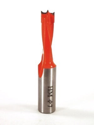 Whiteside DB7-57LH LH Dowel Drill Carbide Tipped 7mm Cutting Diameter 57mm Overall Length