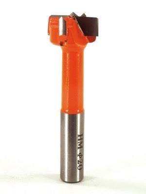 Whiteside DH20-70LH LH Hinge Boring Router Bit Carbide Tipped 20mm Cutting Diameter 70mm Overall Length