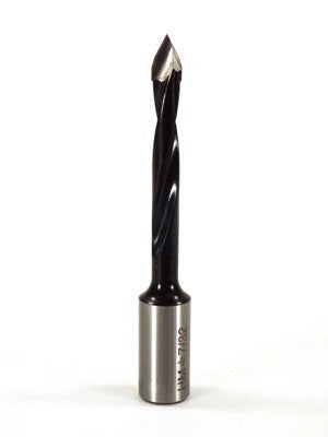 Whiteside DT218-70 RH Dowel Drill Thru Hole V-Point Carbide Tipped 7/32" Cutting Diameter 70mm Overall Length