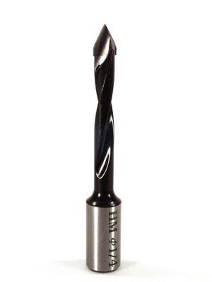 Whiteside DT250-70 RH Dowel Drill Thru Hole V-Point Carbide Tipped 1/4" " Cutting Diameter 70mm Overall Length