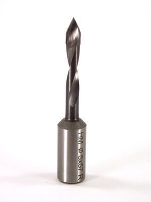 Whiteside DT5-57SC Dowel Drill Thru Hole V-Point Solid Carbide RH 5mm Cutting Diameter 57mm Overall Length