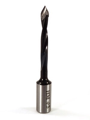 Whiteside DT5-70 RH Dowel Drill Thru Hole V-Point Carbide Tipped 5mm Cutting Diameter 70mm Overall Length