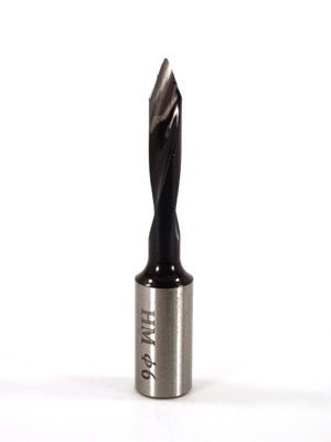 Whiteside DT6-57 Dowel Drill Thru Hole V-Point Carbide Tipped RH 6mm Cutting Diameter 57mm Overall Length