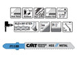 CMT 12 TPI HSS Jigsaw Blade 5 Pack