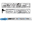 CMT 10-21 TPI HSS Jigsaw Blade 5 Pack
