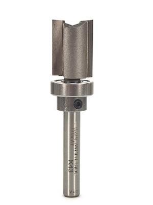 Whiteside K43 Keller Straight Router Bit 5/8" Large Diameter 3/4" Cutting Diameter 1/4" Shank 2 Flute