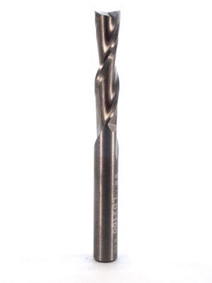 Whiteside LD2100 Left Hand Downcut Spiral Router Bits Solid Carbide 1/4" Cutting Diameter 1" Cut Length 1/4" Shank 2 Flute