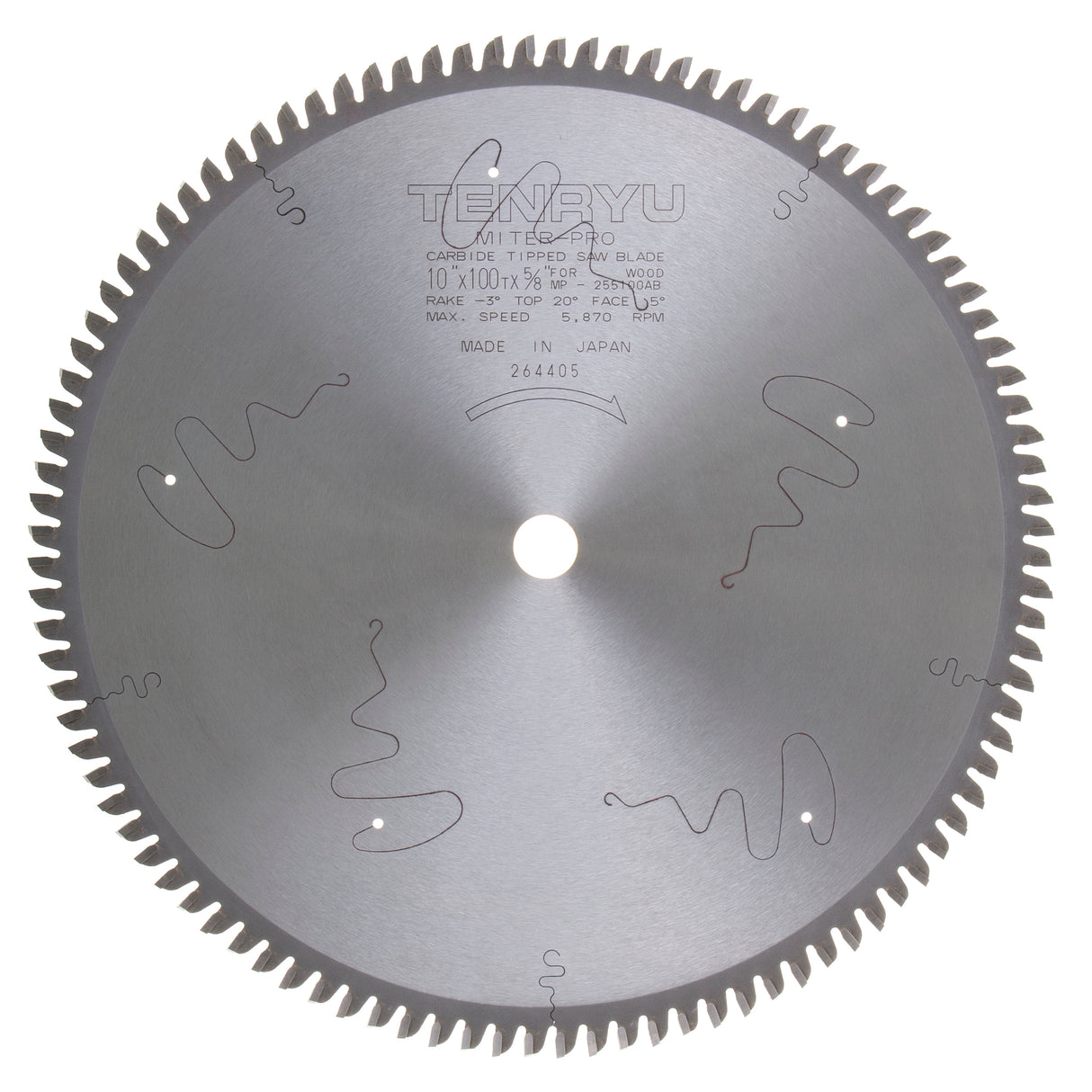 Tenryu Miter Pro Plus 10" 100T Miter Saw Blade