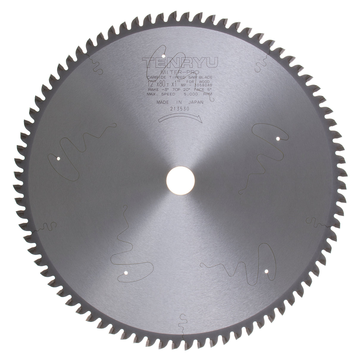 Tenryu Miter Pro Plus 12" 80T Miter Saw Blade