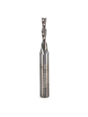 Whiteside RD1600 Standard Downcut Spiral Router Bit Solid Carbide 1/8" Cutting Diameter 1/2" Cut Length 1/4" Shank 2 Flute