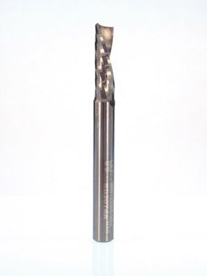 Whiteside RD2074A Single O-Flute Downcut Spiral Router Bit 1/4" Cutting Diameter 3/4" Cut Length 1/4" Shank