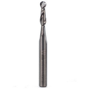 Whiteside RU1800RN 3/16" Diameter Ball Nose Solid Carbide Spiral Router Bit 1/4" Shank