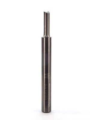 Whiteside SA1800 O-Flute Straight Router Bit Solid Carbide 3/16" Cutting Diameter 1/2" Cut Length 1/4" Shank1 Flute