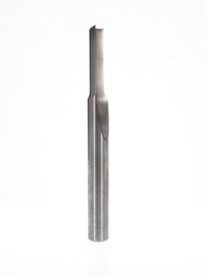 Whiteside SA2075 O-Flute Straight Router Bit Solid Carbide 1/4" Cutting Diameter 3/4" Cut Length 1/4" Shank 1 Flute