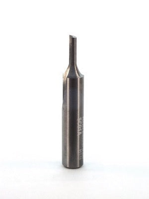 Whiteside SC01A Straight Router Bit Solid Carbide 3/32" Cutting Diameter 5/16" Cut Length 1/4" Shank 1 Flute