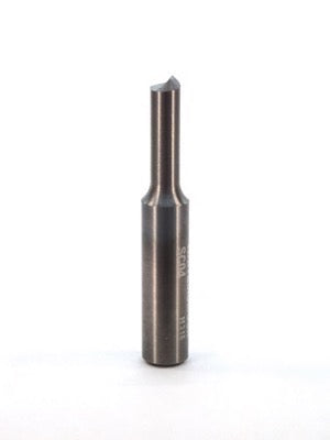 Whiteside SC04 Straight Router Bit Solid Carbide 3/16" Cutting Diameter 1/2" Cut Length 1/4" Shank 1 Flute