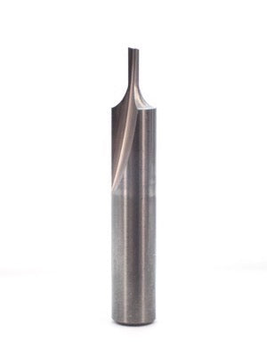 Whiteside SC062 Straight Router Bit Solid Carbide 1/16" Cutting Diameter 3/16" Cut Length 1/4" Shank 1 Flute