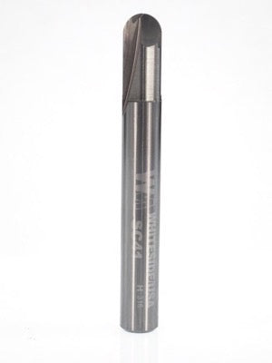 Whiteside SC41 Round Bottom Veining Router Bit Solid Carbide 1/8" Radius 1/4" Cutting Diameter 1/2" Cut Length 1/4" Shank 2 Flute