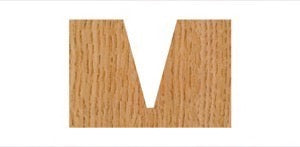 Whiteside SC71 30 Degree Flat Point Engraving Router Bit