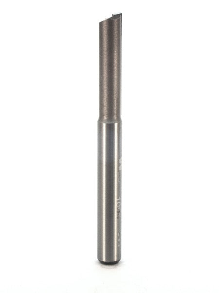 Whiteside 1005 Straight Router Bit 1/4" Cutting Diameter 1" Cut Length 1/4" Shank 1 Flute