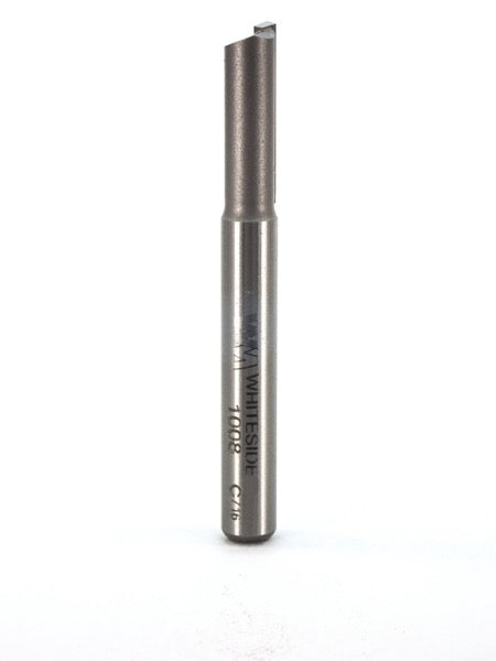 Whiteside 1008 Straight Router Bit 9/32" Cutting Diameter 3/4" Cut Length 1/4" Shank 1 Flute