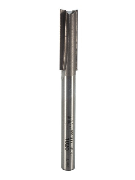 Whiteside 1020 Straight Router Bit 5/16" Cutting Diameter 1" Cut Length 1/4" Shank 2 Flute